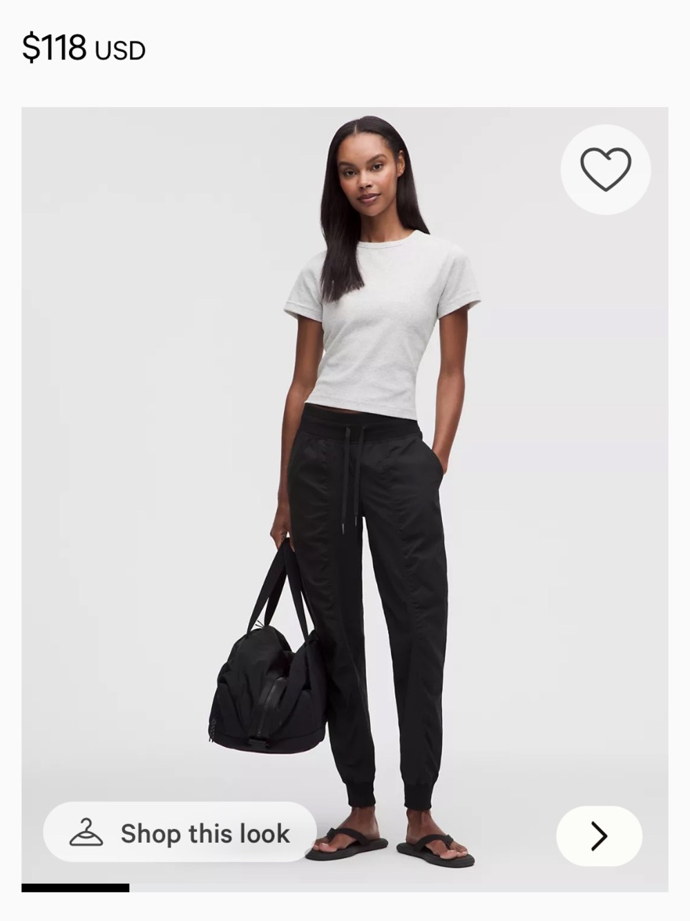 Lululemon black Dance Studio Mid-Rise
Jogger active fall workout $118 casual